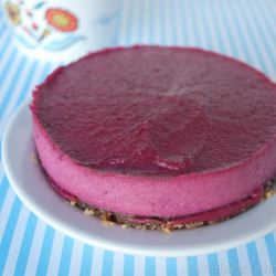 Raw Beet Cheeze Cake