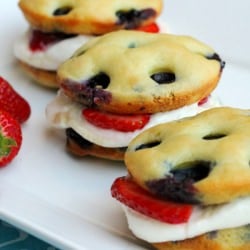 Blueberry Pancake Whoopie Pies