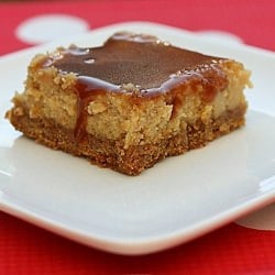 Dulce de Leche Cheesecake Bars