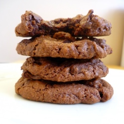 Cocoa Fudge Cookies