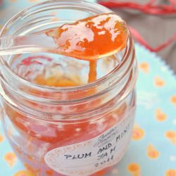 Plum and Mint Jam