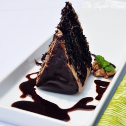 Deep Dark Decadent Chocolate Cake