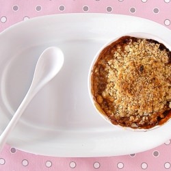 Pear and Banana Crumble