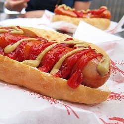 The Big Frank at Big Apple Hot Dogs