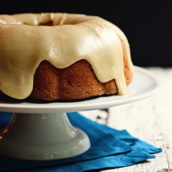 Apple Bundt with Brown Butter Glaze