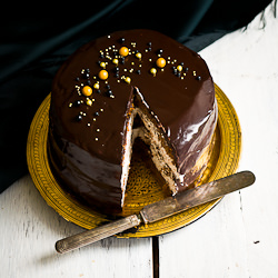 Pumpkin S’more Cake