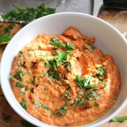 Roasted Red Pepper Carrot Pesto