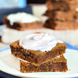 Pumpkin Cream Cheese Bars