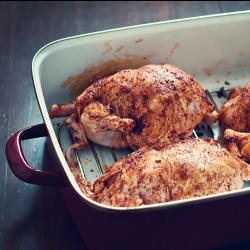 Spice Rubbed Cornish Hens