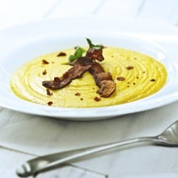 Pumpkin Cream Soup with Celery
