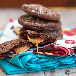 Rolo Cake Cookies
