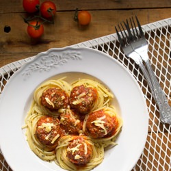 Meatballs Spaghetti