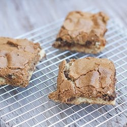 Hot Fudge Peanut Butter Bars