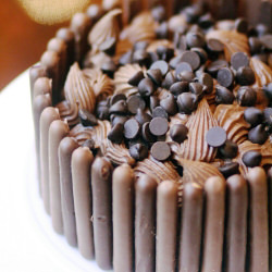 Triple Chocolate Party Cake