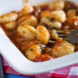 Gnocchi w/ Tomato Sauce