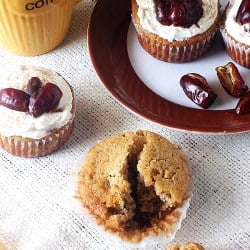 Banana & Date Cupcake