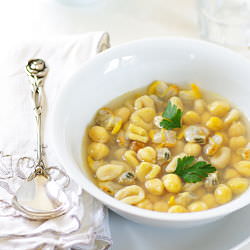 Chickpea and Pasta Soup