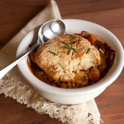 Lentil and Potato Pot Pies