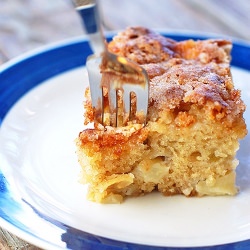 Cinnamon Sugar Apple Cake