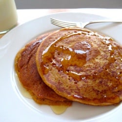 Gluten Free Pumpkin Pancakes!