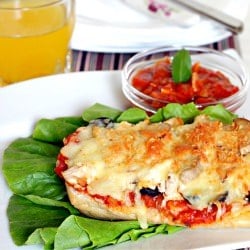 Easy Fusion Ciabatta Pizza