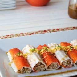 Surimi Crab Sticks Cannelloni