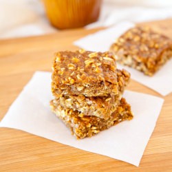 Pumpkin Peanut Butter Oatmeal Bars