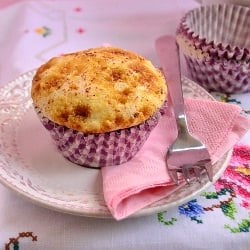 Apple Custard Muffins