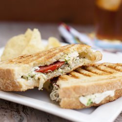 Pesto Chicken Panini