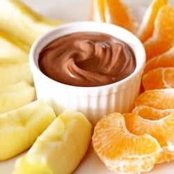 Nutella Yogurt Fruit Dip