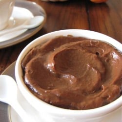Pumpkin Chocolate Pudding