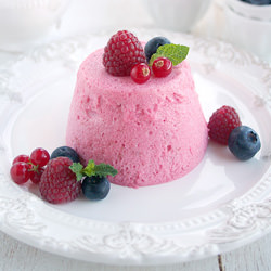 Raspberry Bavarois