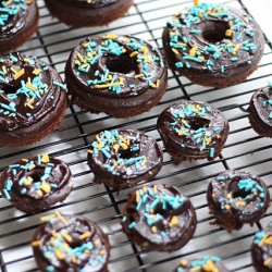 Triple Chocolate Donuts