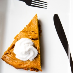 Hubbard Squash Pie
