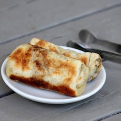 Roti Filled with Curry