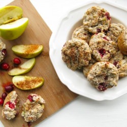Gluten Free Apple Cranberry Muffins