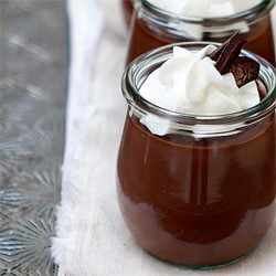 Dark Chocolate Orange Pudding