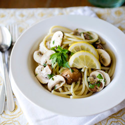 Mushroom Linguine