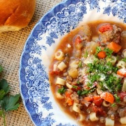 Eggplant Supper Soup