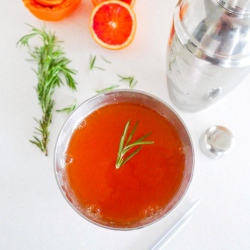 Citrus & Rosemary Martini