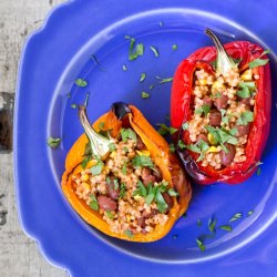 Quick Stuffed Bell Peppers
