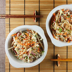 Asian Cole Slaw w/ Wasabi