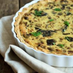 Mushroom Tart w/ Ricotta