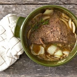 Cider Braised Brisket