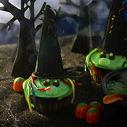 Wicked Witch Cupcakes