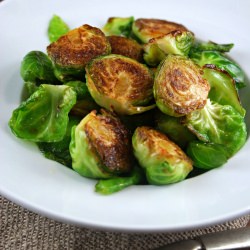 Brussels Sprouts with Sriracha