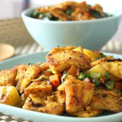 Bread Upma