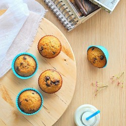 Zucchini Apple Muffins