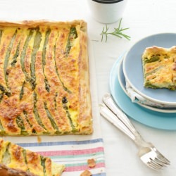 Asparagus and Mascarpone Tart