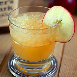 Apple Cider and Bourbon Cocktail